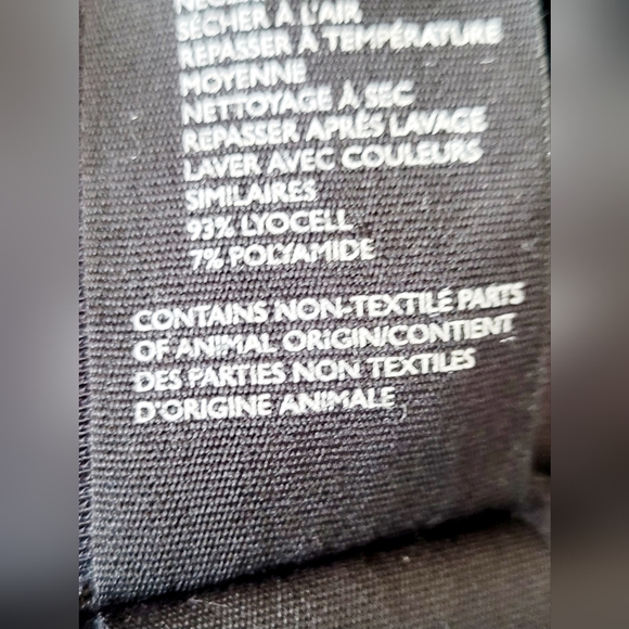 COS Women's Stretch Lyocell Shirt Dress Black Button Front Medium - Picture 8 of 16